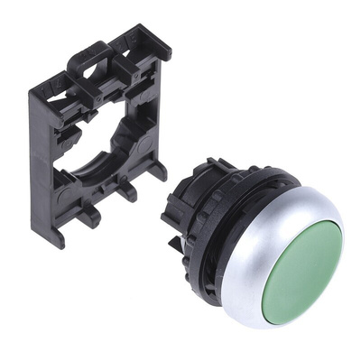 Eaton RMQ Titan M22 Series Green Momentary Push Button Head, 22mm Cutout, IP69K