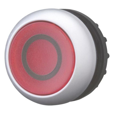 Eaton RMQ Titan M22 Series Red Illuminated Momentary Push Button Head, 22mm Cutout, IP69K