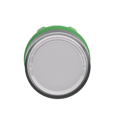 Schneider Electric ZB5 Series White Illuminated Spring Return Push Button Head, 22mm Cutout, IP66, IP67, IP69K