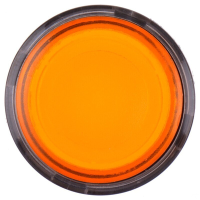 Schneider Electric Harmony XB5 Series Orange Illuminated Momentary Push Button Head, 22mm Cutout, IP66, IP67, IP69K