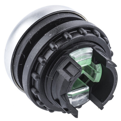 Eaton RMQ Titan M22 Series Green Illuminated Maintained Push Button Head, 22mm Cutout, IP69K