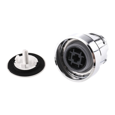 Schneider Electric Harmony XB4 Series White Spring Return Push Button Head, 22mm Cutout, IP66, IP67, IP69K