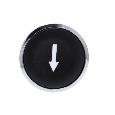 Schneider Electric Harmony XB4 Series Black Spring Return Push Button Head, 22mm Cutout, IP66, IP67, IP69K
