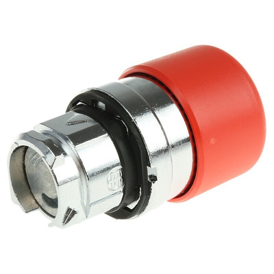 Schneider Electric Harmony XB4 Series Red Momentary Push Button Head, 22mm Cutout, IP66, IP69K