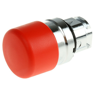 Schneider Electric Harmony XB4 Series Red Momentary Push Button Head, 22mm Cutout, IP66, IP69K