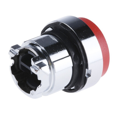 Schneider Electric Harmony XB4 Series Red Spring Return Push Button Head, 22mm Cutout, IP66, IP67, IP69K