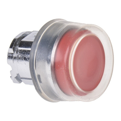 Schneider Electric Harmony XB4 Series Red Spring Return Push Button Head, 22mm Cutout, IP66, IP67