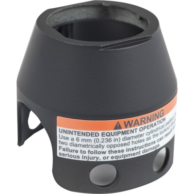 Schneider Electric Black metal guard, For Use With XB4 Series, XB5 Series