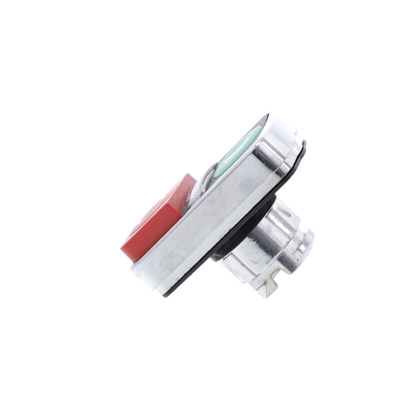 Schneider Electric Harmony XB4 Series Green, Red Illuminated Spring Return Push Button Head, 22mm Cutout, IP66, IP69K