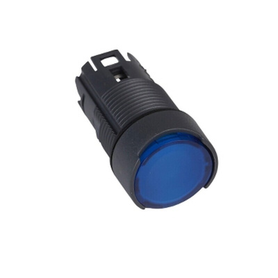 Schneider Electric Harmony XB6 Series Blue Illuminated Spring Return Push Button Head, 16mm Cutout, IP65
