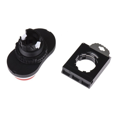 BACO Green, Red Illuminated Spring Return Push Button Head, 22mm Cutout, IP66