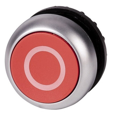 Eaton RMQ Titan M22 Series Red Momentary Push Button, 22mm Cutout, IP66, IP67, IP69