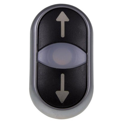 Eaton RMQ Titan M22 Series Black Momentary Push Button, 22mm Cutout, IP66