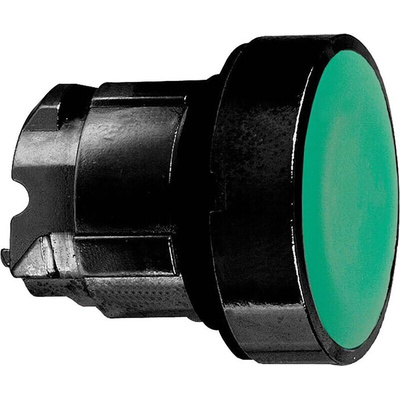 Schneider Electric Harmony XB4 Series Green Momentary Push Button Head, 22mm Cutout, IP66, IP67, IP69K