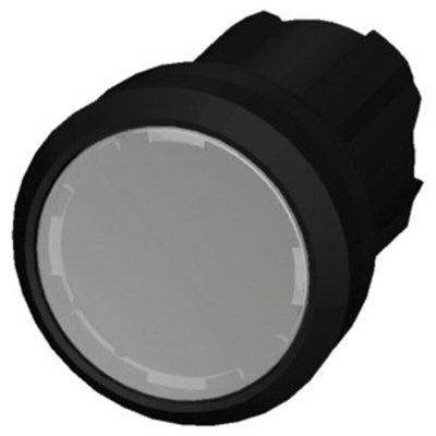 Siemens 3SU1 Series White Latching Push Button Head, 22mm Cutout, IP66, IP67, IP69K
