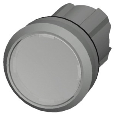 Siemens 3SU1 Series White Latching Push Button Head, 22mm Cutout, IP66, IP67, IP69K