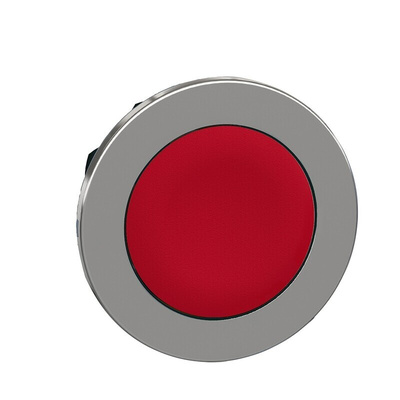 Schneider Electric ZB4 Series Red Momentary Push Button Head, 30mm Cutout, IP66, IP67, IP69K