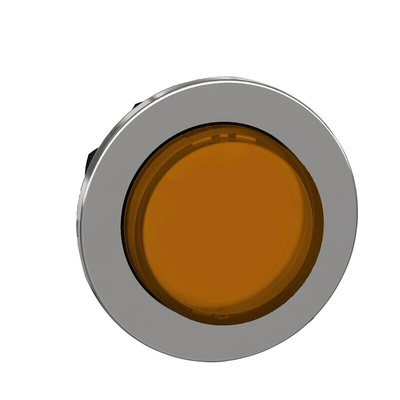 Schneider Electric ZB4 Series Yellow Momentary Push Button Head, 30mm Cutout, IP66, IP67, IP69K