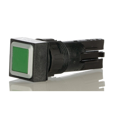 Eaton RMQ16 Series Green Momentary Push Button, 16mm Cutout, IP65