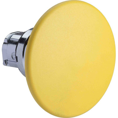 Schneider Electric ZB4 Series Yellow Spring Return Push Button Head, 22mm Cutout, IP66, IP67, IP69K
