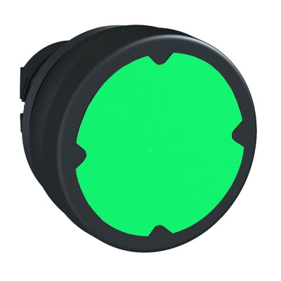 Schneider Electric ZB5 Series Green Spring Return Push Button Head, 22mm Cutout, IP66, IP67, IP69K