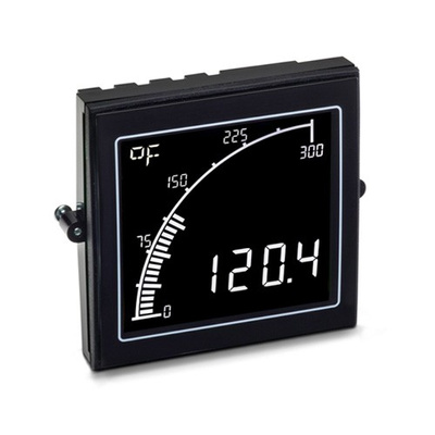 Trumeter APM-TEMP-ANO , LCD Temperature Indicator for Temperature, 68mm x 68mm