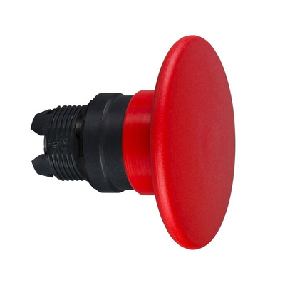 Schneider Electric Harmony XB5 Series Red Spring Return Push Button Head, 22mm Cutout, IP66, IP67, IP69(IP69K)