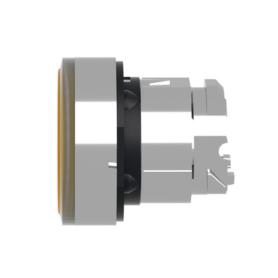 Schneider Electric Harmony XB4 Series Orange Illuminated Spring Return Push Button Head, 22mm Cutout, IP66, IP67, IP69K
