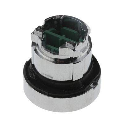 Schneider Electric Harmony XB4 Series White Latching Push Button Head, 22mm Cutout, IP66, IP67, IP69K