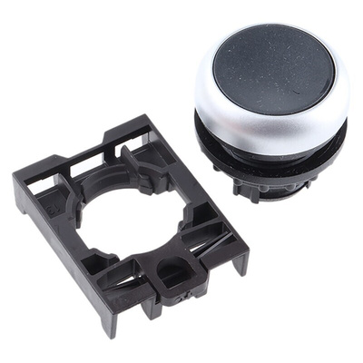 Eaton RMQ Titan M22 Series Black Maintained Push Button Head, 22mm Cutout, IP69K