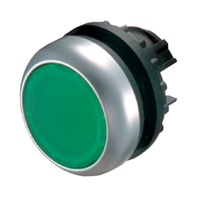 Eaton RMQ Titan M22 Series Green Maintained Push Button Head, 22mm Cutout, IP69K