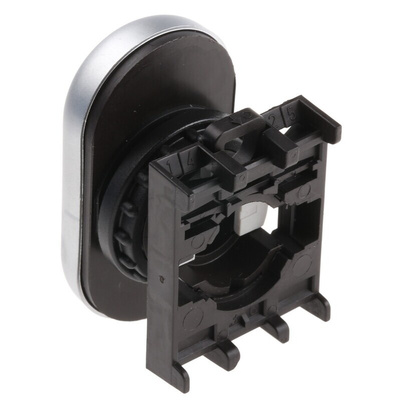 Eaton RMQ Titan M22 Series Black/White Illuminated Momentary Push Button Head, 22mm Cutout, IP66