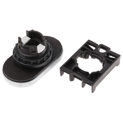 Eaton RMQ Titan M22 Series Black/White Illuminated Momentary Push Button Head, 22mm Cutout, IP66