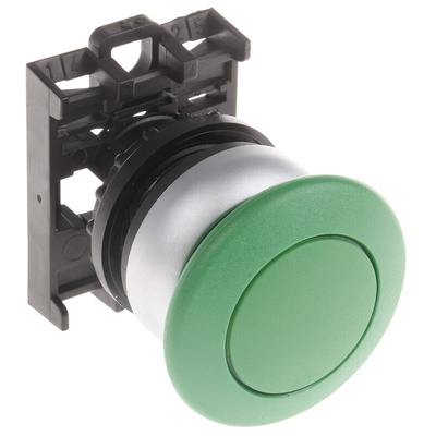 Eaton RMQ Titan M22 Series Green Maintained Push Button Head, 22mm Cutout, IP69K