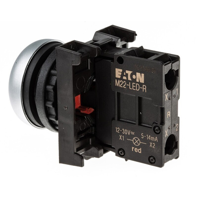 Eaton RMQ Titan M22 Series Red Illuminated Momentary Push Button Head, 22mm Cutout, IP69K