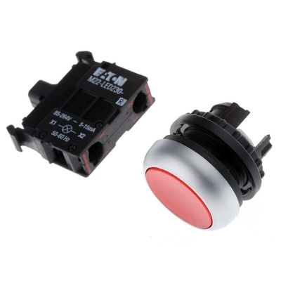 Eaton RMQ Titan M22 Series Red Illuminated Momentary Push Button Head, 22mm Cutout, IP69K