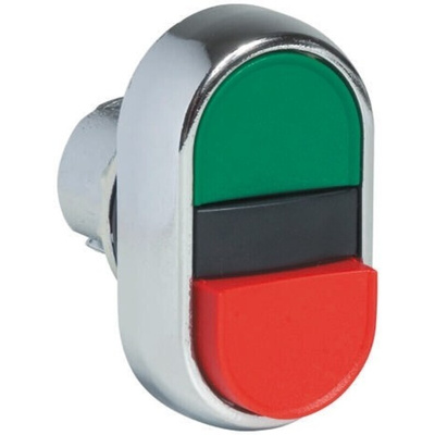 Allen Bradley 800F Series Green/Red/Green Momentary Push Button Head, 22mm Cutout, IP65