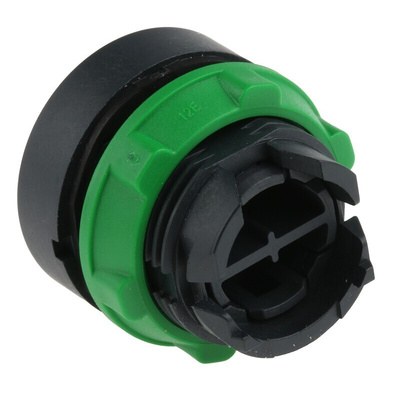 Schneider Electric Harmony XB5 Series Black Spring Return Push Button Head, 22mm Cutout, IP66, IP67, IP69K