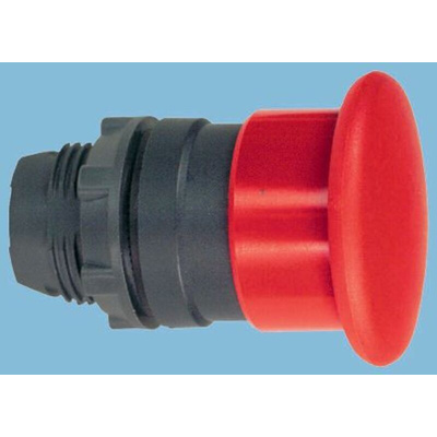 Schneider Electric Harmony XB5 Series Red Spring Return Push Button Head, 22mm Cutout, IP66, IP69K