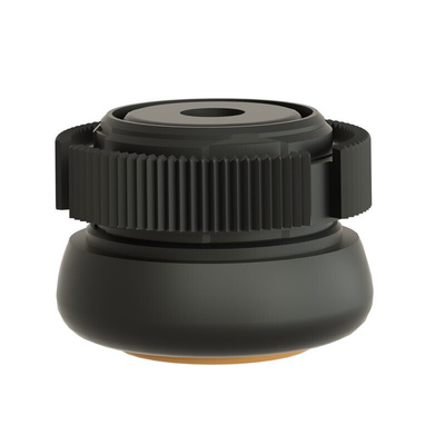 Schneider Electric Harmony XAC Series Yellow Front Mounting Push Button Head, 22mm Cutout, IP69