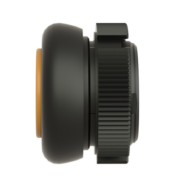 Schneider Electric Harmony XAC Series Yellow Front Mounting Push Button Head, 22mm Cutout, IP69