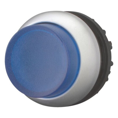 Eaton RMQ Titan M22 Series Blue Illuminated Momentary Push Button Head, 22mm Cutout, IP69K