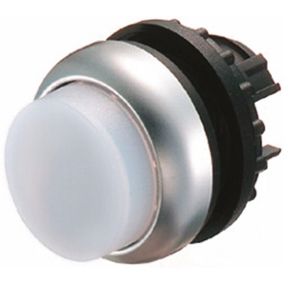 Eaton RMQ Titan M22 Series White Illuminated Momentary Push Button Head, 22mm Cutout, IP69K