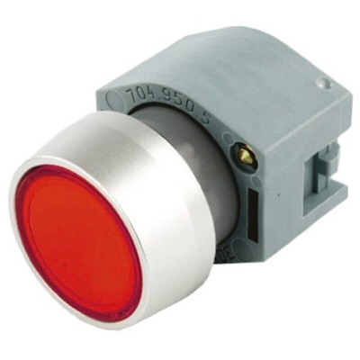 EAO Red Momentary Push Button Head