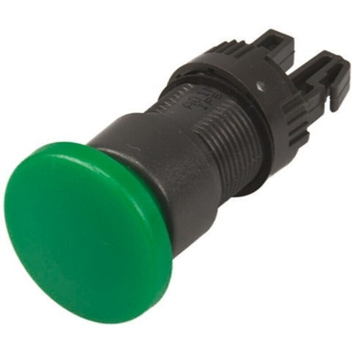 APEM Green Momentary Push Button Head, IP65