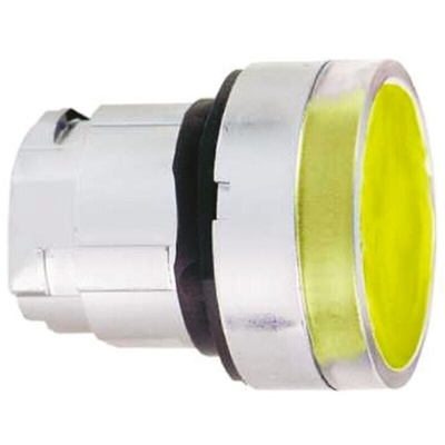 Schneider Electric Harmony XB4 Series Orange Illuminated Spring Return Push Button Head, 22mm Cutout, IP66, IP67, IP69K