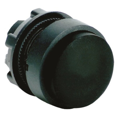 Schneider Electric Harmony XB5 Series Black Spring Return Push Button Head, 22mm Cutout, IP66, IP67, IP69K