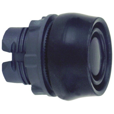 Schneider Electric Harmony XB5 Series Black Spring Return Push Button Head, 22mm Cutout, IP66, IP67, IP69K