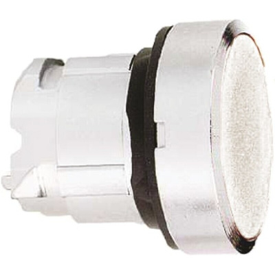 Schneider Electric Harmony XB5 Series White Illuminated Spring Return Push Button Head, 22mm Cutout, IP66, IP67