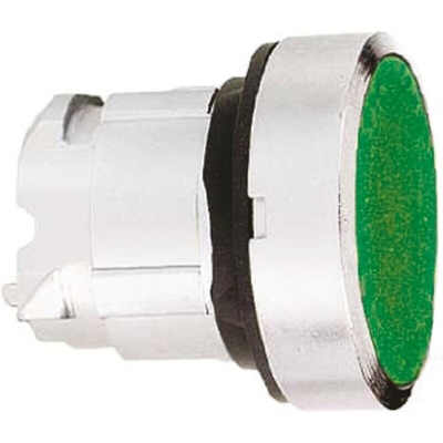 Schneider Electric Harmony XB5 Series Green Illuminated Spring Return Push Button Head, 22mm Cutout, IP66, IP67